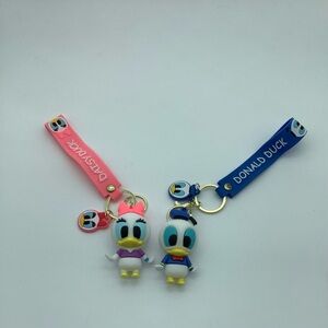 Donald and Daisy Keychains